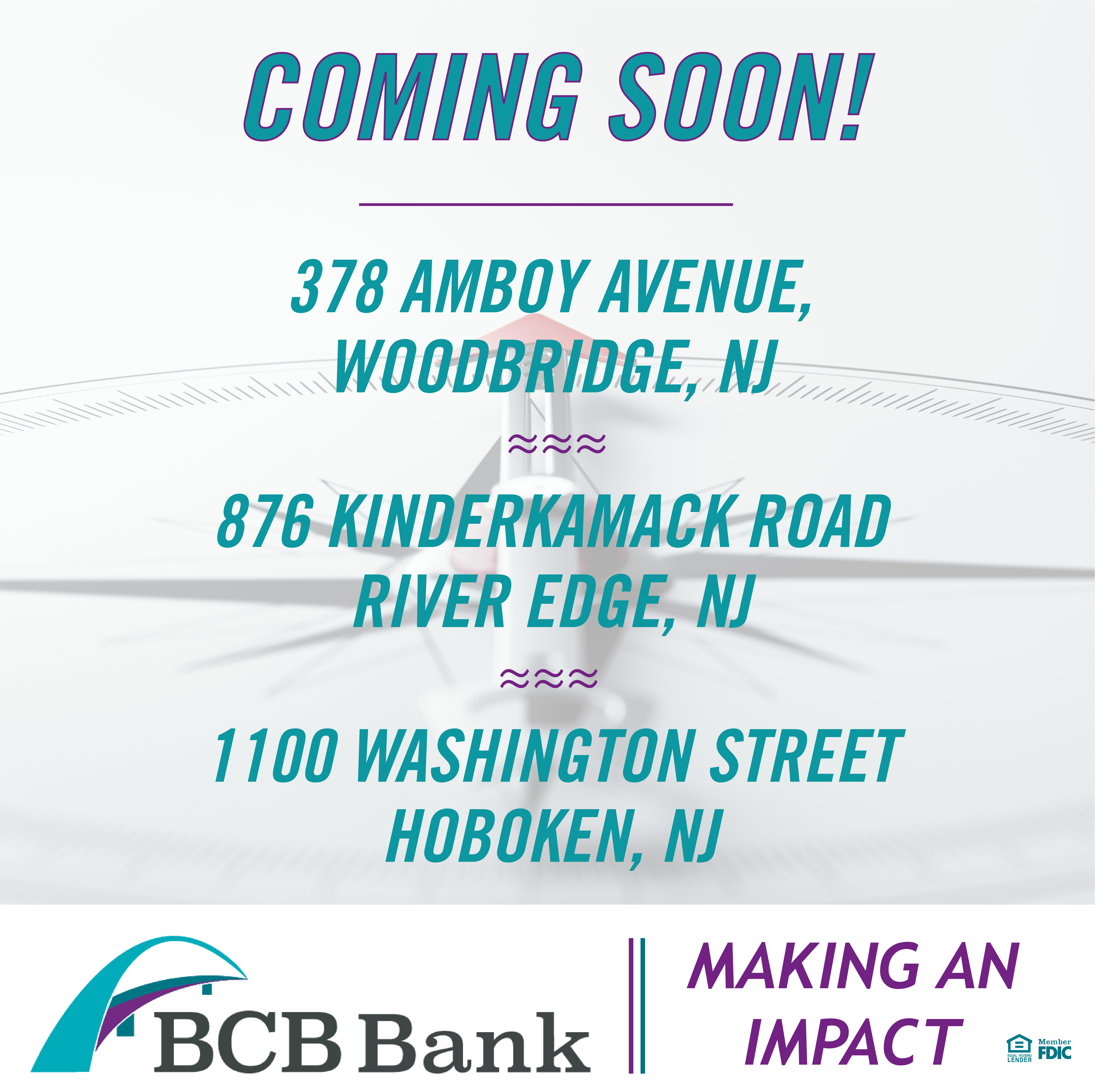 Coming Soon New branches