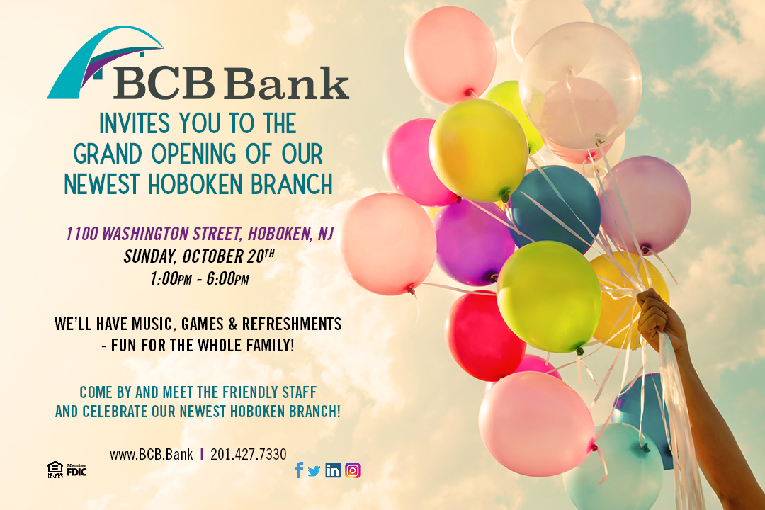Hoboken Grand Opening October 20, 2019