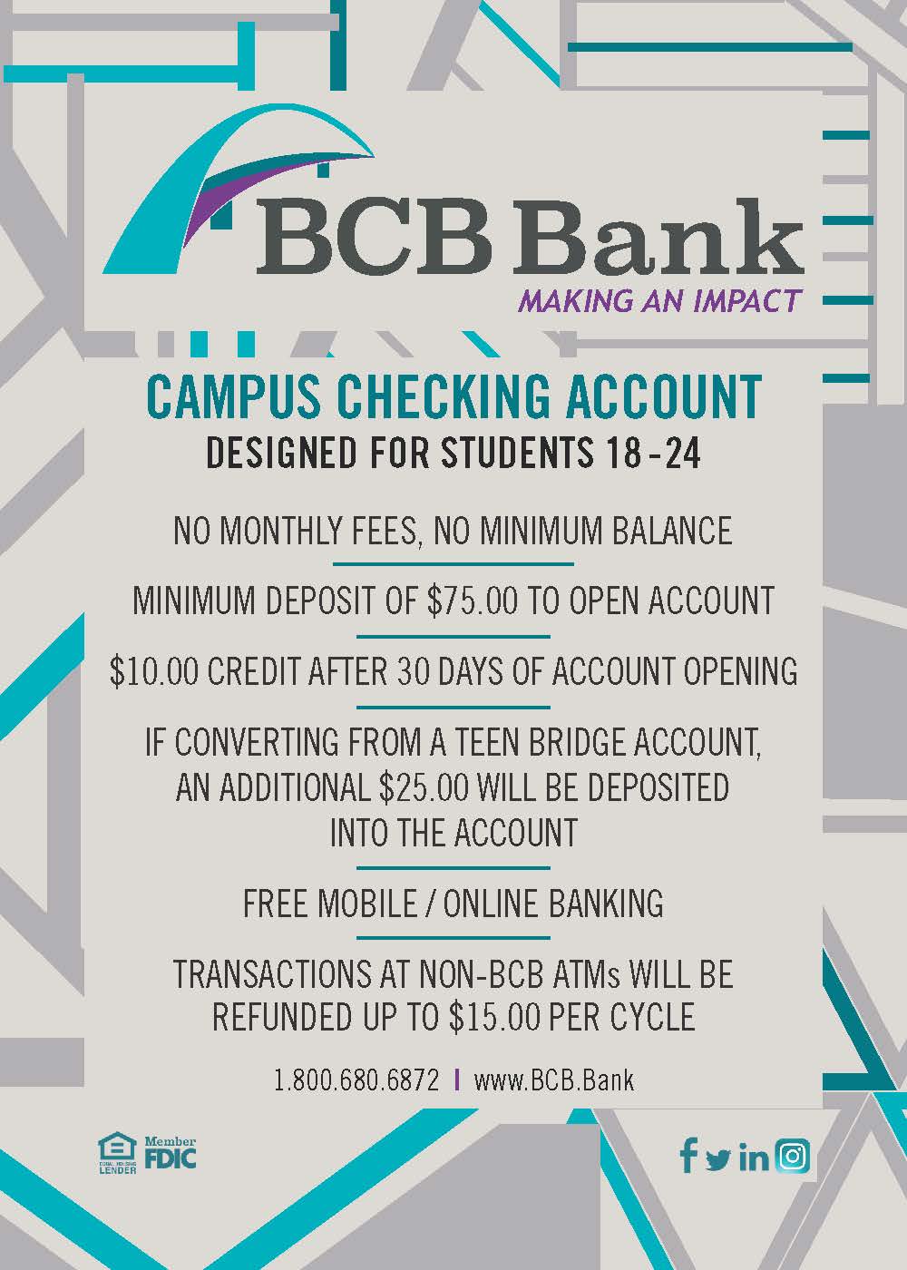 Campus Checking Flyer