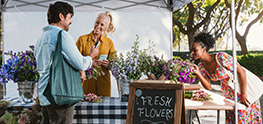 Flower Market Vendor